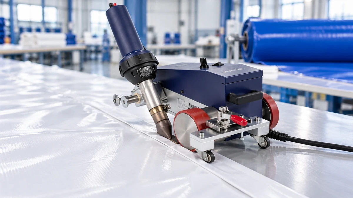 Welding Tarpaulins, Tents and Banners: Machines That Do It Right